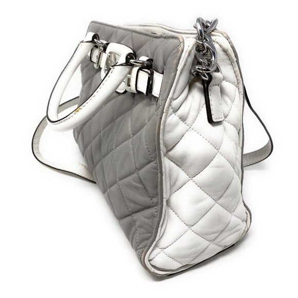 MICHAEL KORS Hamilton Quilt MD East West Satchel Tote Crossbody - Picture 5 of 9